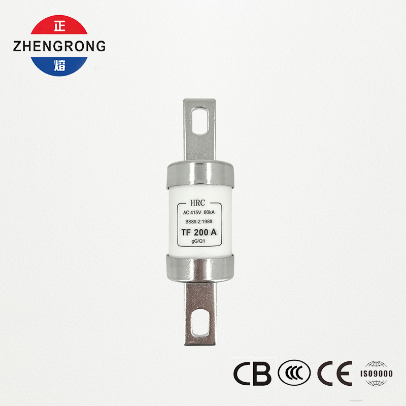 550V 200A 나이프 유형 HRC 퓨즈 | BS88-2:1986 | 80kA