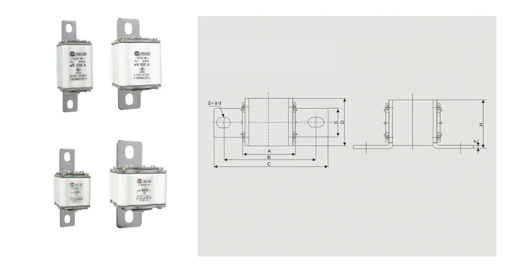 800A 500V Square Type Fuse