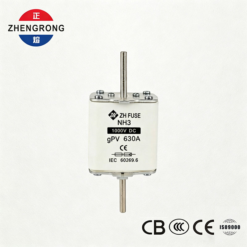 태양광 PV 시스템용 NH3 1000V DC 630A gPV 퓨즈