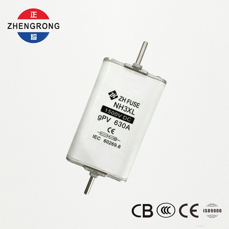 NH3XL 630A 1500V DC gPV 광전지 퓨즈 링크 - IEC 60269.6 인증
