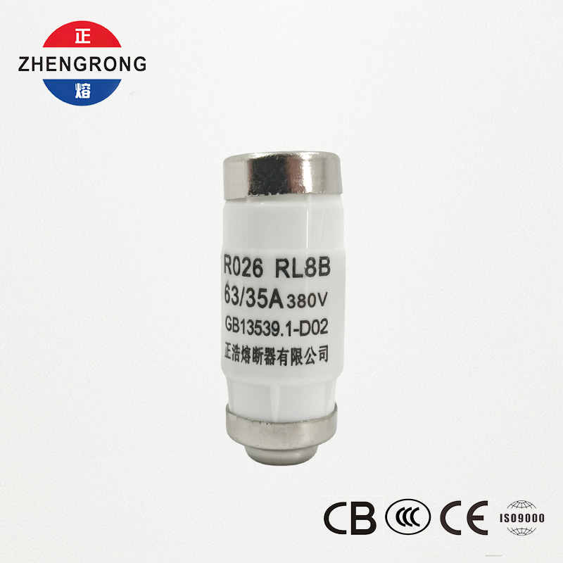 RL8B R026 35A 380V D02 원통형 퓨즈