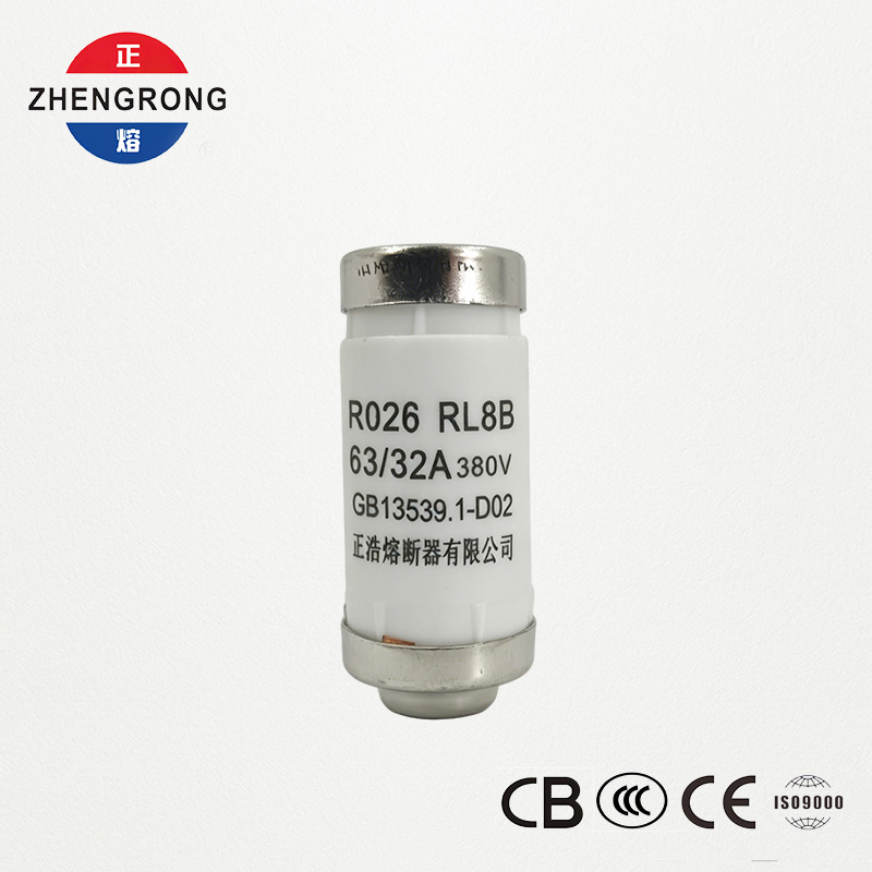 RL8B R026 380V 퓨즈 | 32A/63A D02 표준