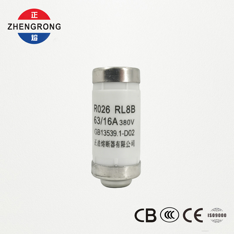 RL8B R026 D02 퓨즈 16A/63A 380V | GB13539.1