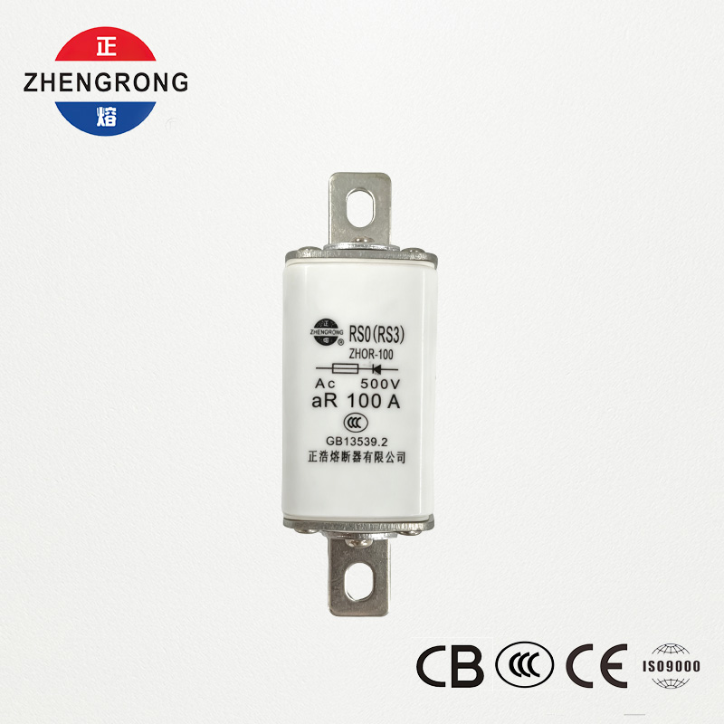 RS0 RS3 100A 500V aR 고속 작동 퓨즈