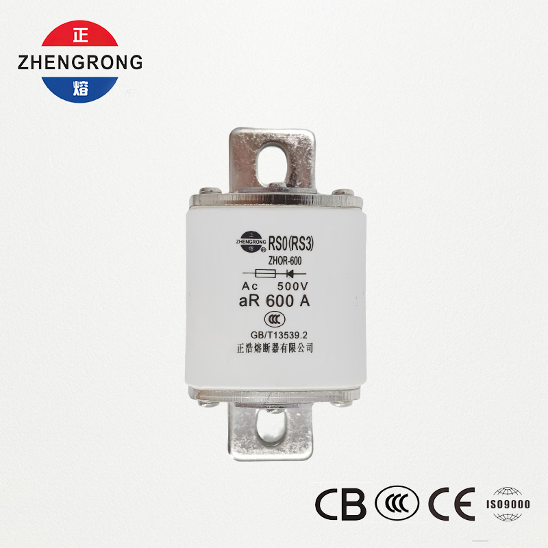 RS0 RS3 600A 500V aR 고속 작동 퓨즈
