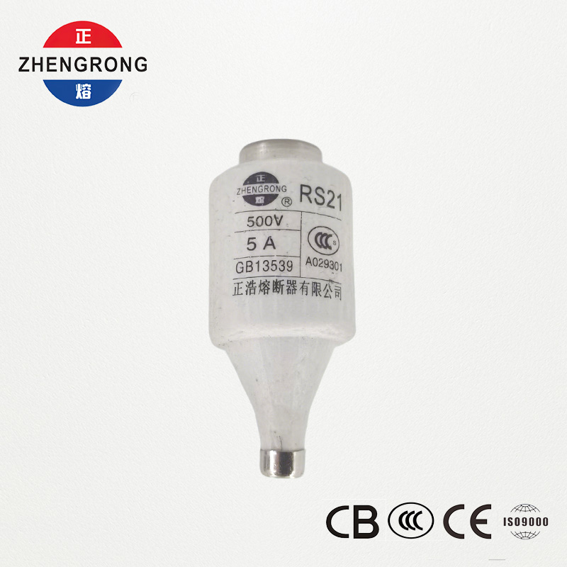 RS21 5A 500V 고속 작동 나사형 퓨즈
