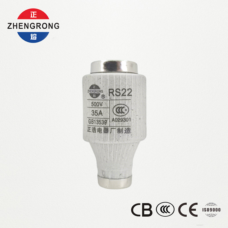 RS22 35A 500V 고속 작동 나사형 퓨즈 | 반도체 보호