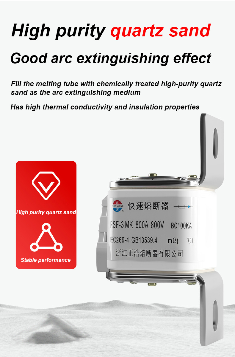 RSF-3MK 800V-800A BC100KA 퓨즈 링크