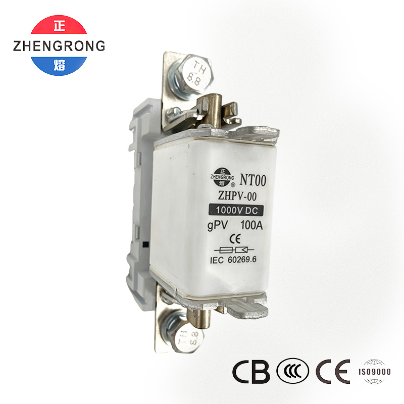 ZHPV-00 100A 1000V DC 광전지 보호 퓨즈 - CE 인증